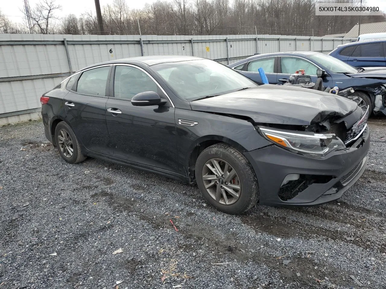 2019 Kia Optima Lx VIN: 5XXGT4L35KG304980 Lot: 56018464