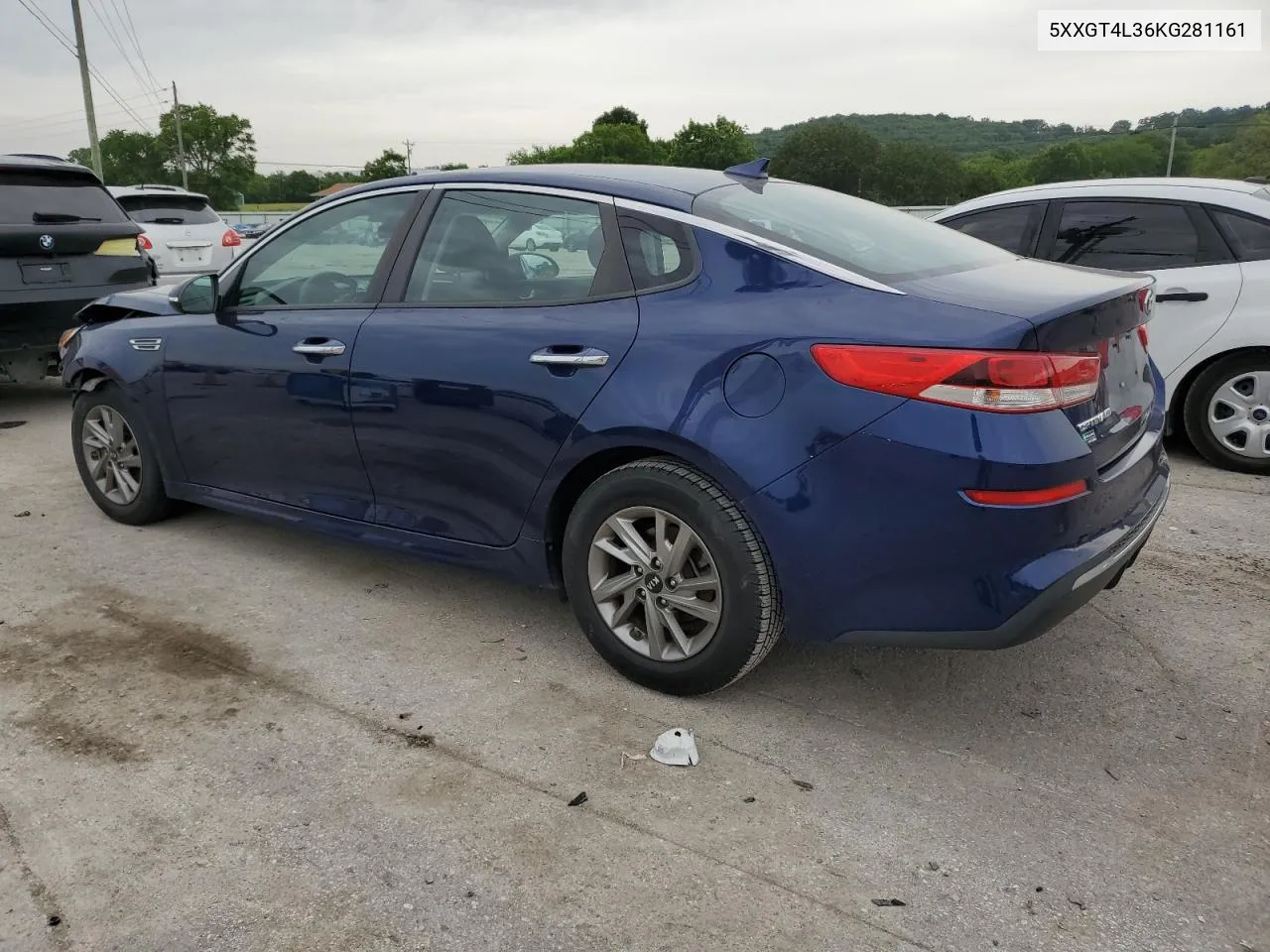 5XXGT4L36KG281161 2019 Kia Optima Lx