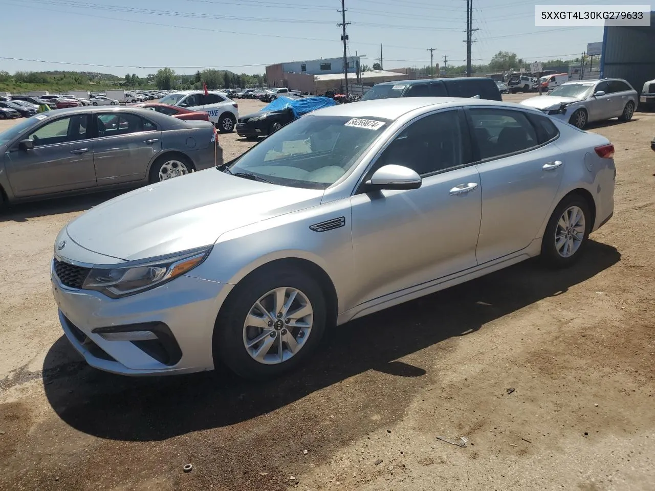 2019 Kia Optima Lx VIN: 5XXGT4L30KG279633 Lot: 56269874