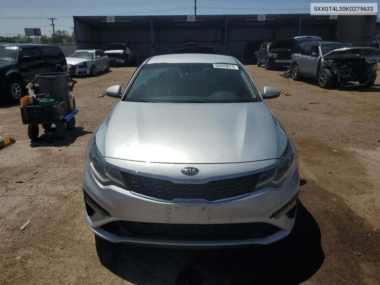 5XXGT4L30KG279633 2019 Kia Optima Lx