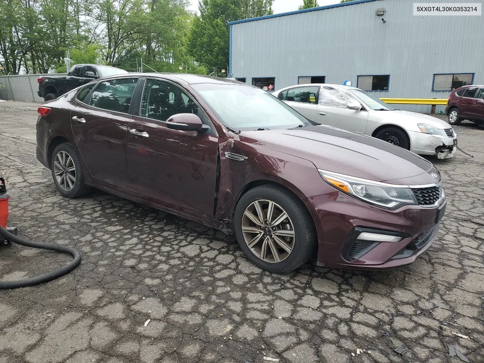 5XXGT4L30KG353214 2019 Kia Optima Lx