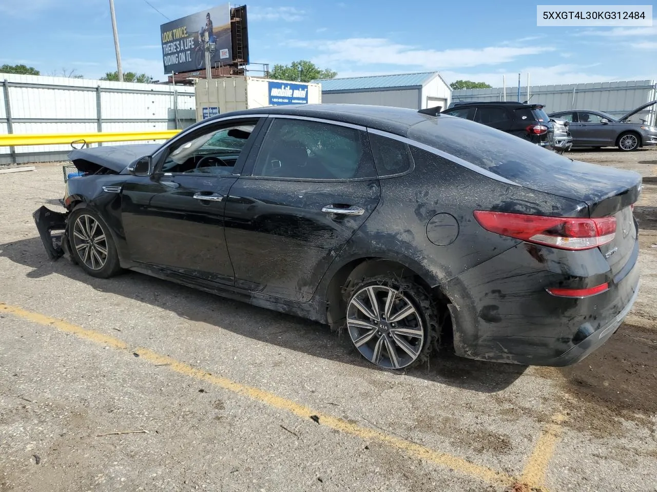 5XXGT4L30KG312484 2019 Kia Optima Lx