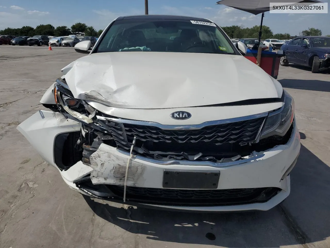 2019 Kia Optima Lx VIN: 5XXGT4L33KG327061 Lot: 58702234