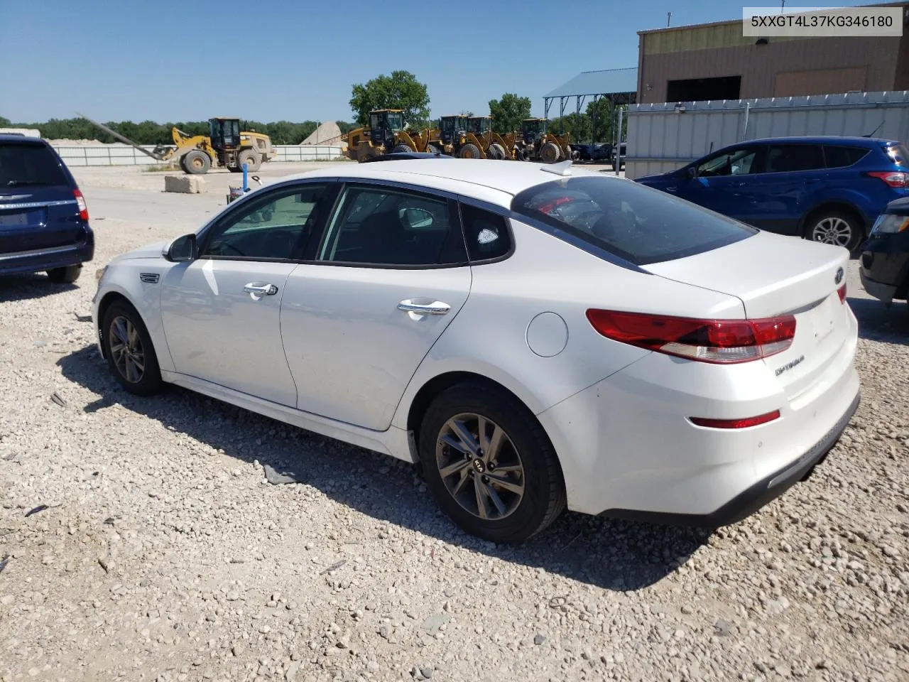 5XXGT4L37KG346180 2019 Kia Optima Lx