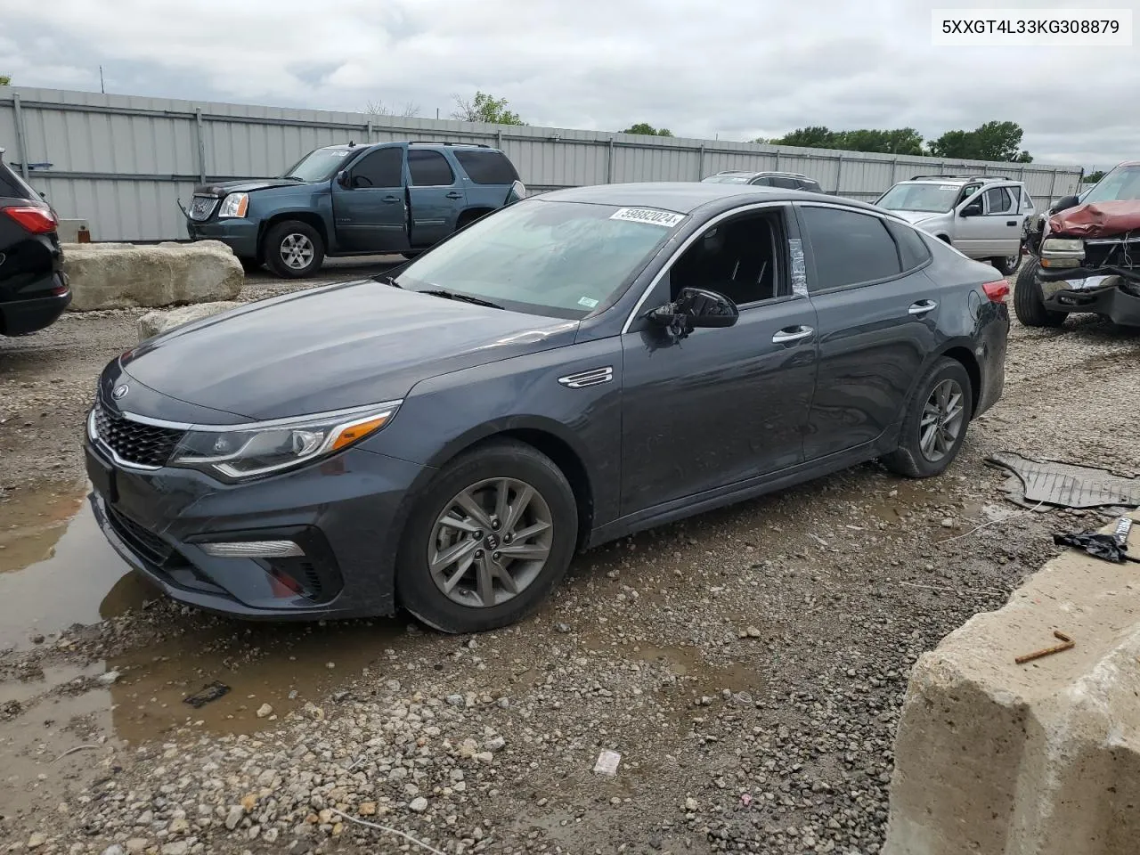 5XXGT4L33KG308879 2019 Kia Optima Lx