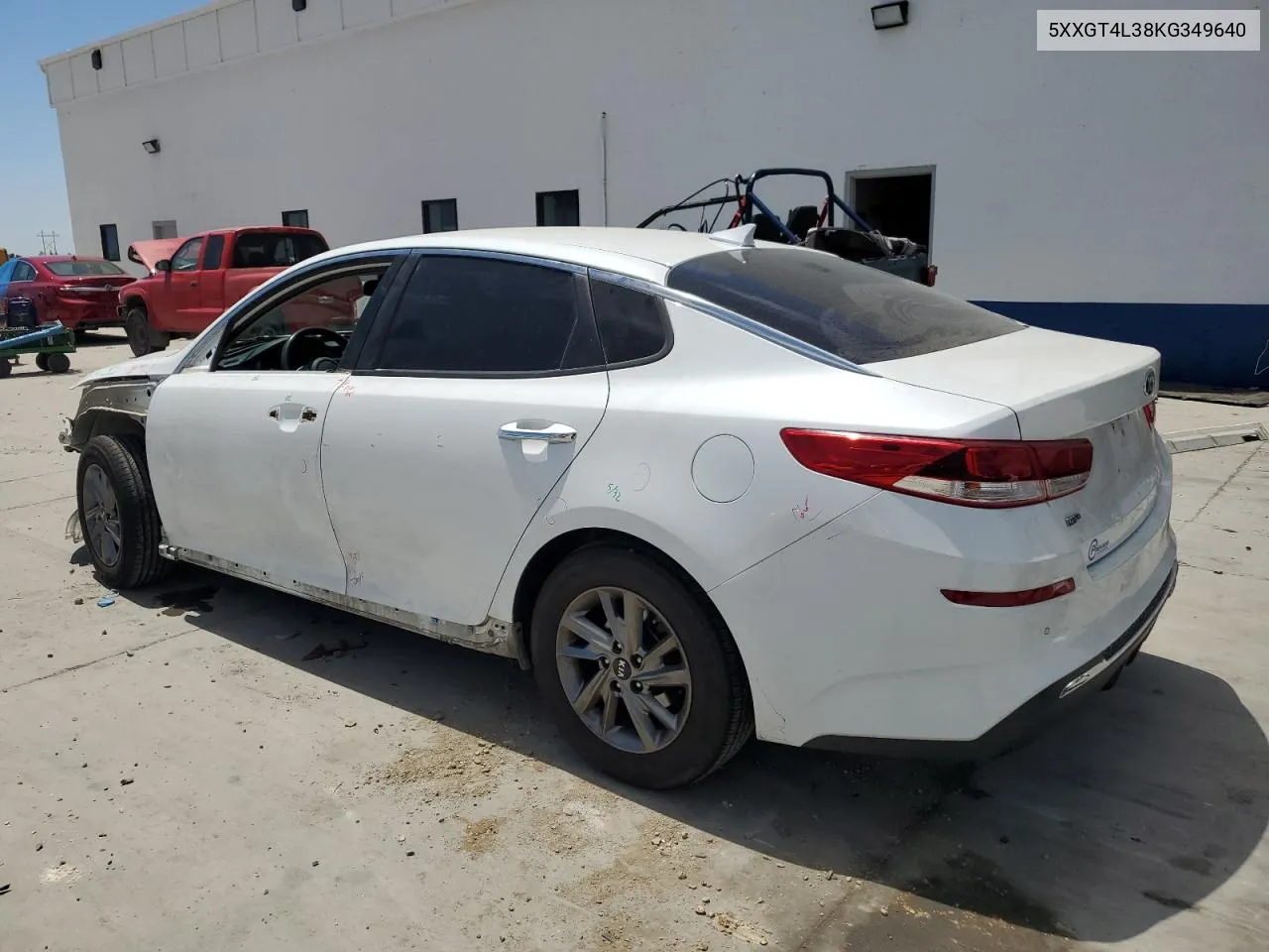 2019 Kia Optima Lx VIN: 5XXGT4L38KG349640 Lot: 60334634