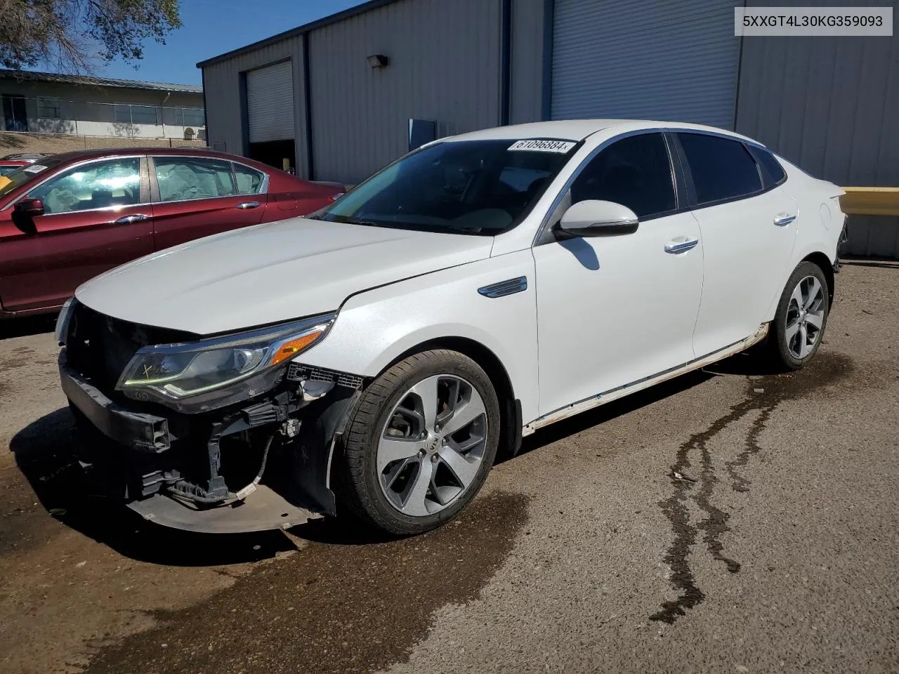 2019 Kia Optima Lx VIN: 5XXGT4L30KG359093 Lot: 61096884