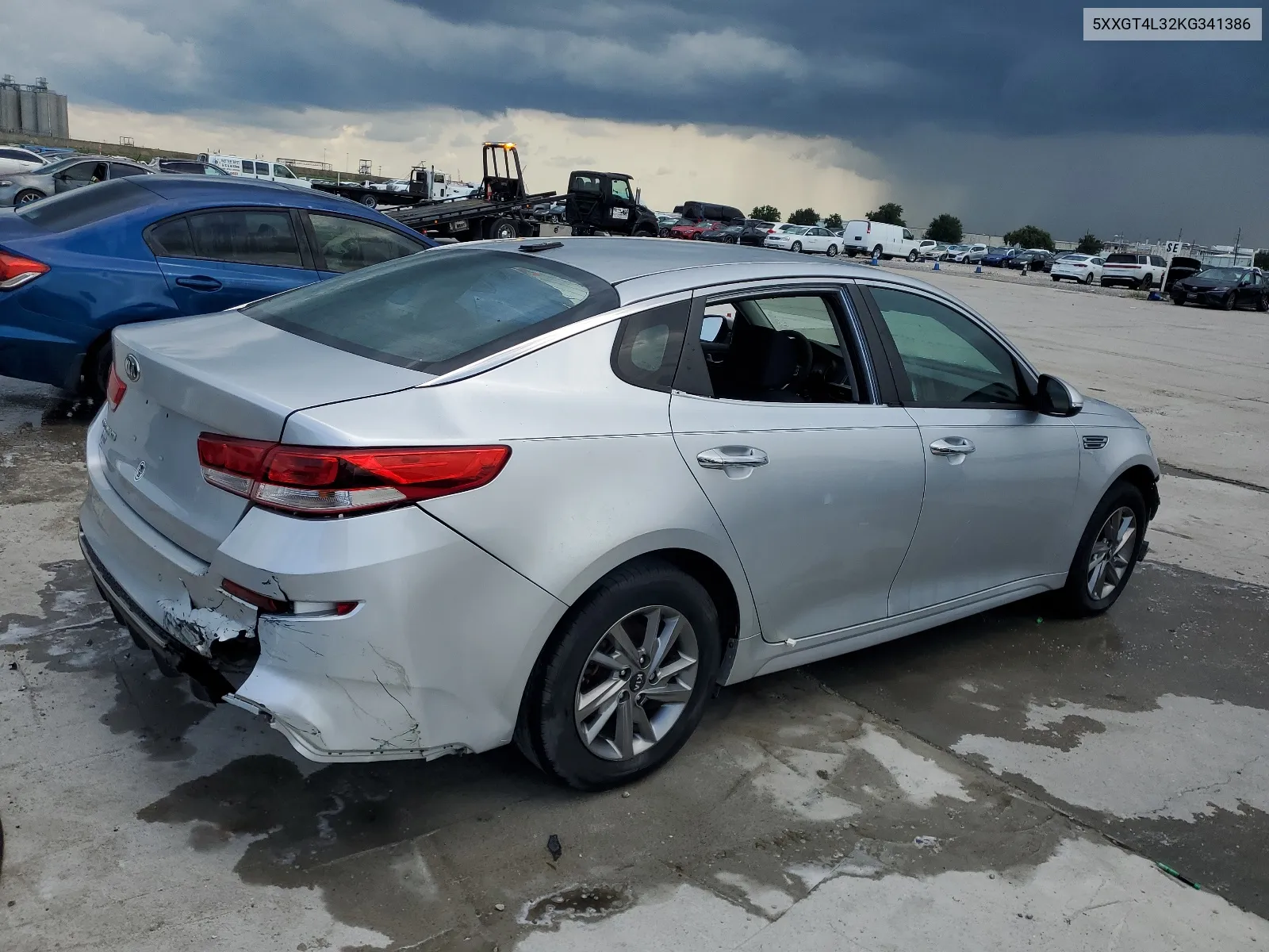 5XXGT4L32KG341386 2019 Kia Optima Lx