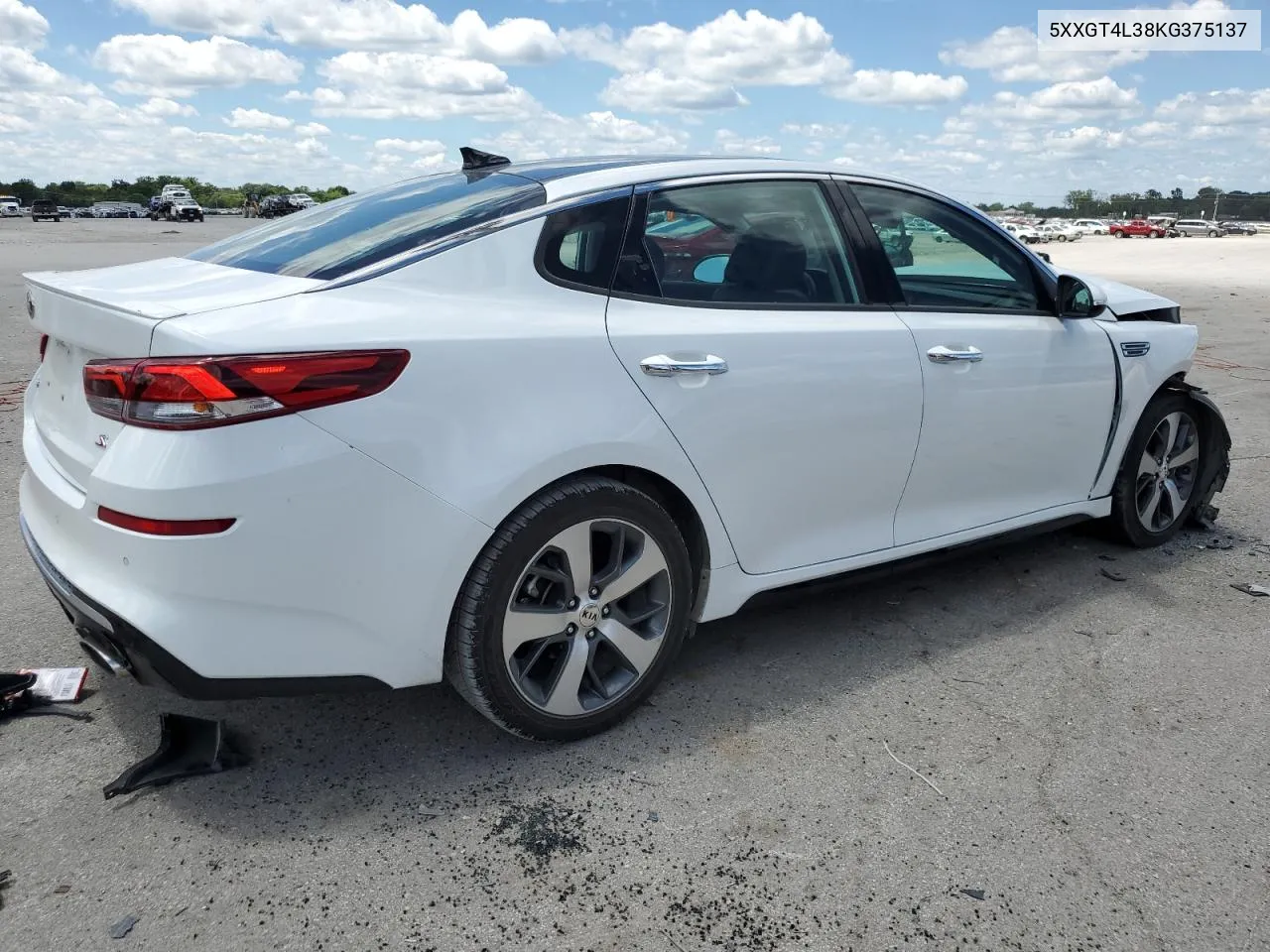 5XXGT4L38KG375137 2019 Kia Optima Lx