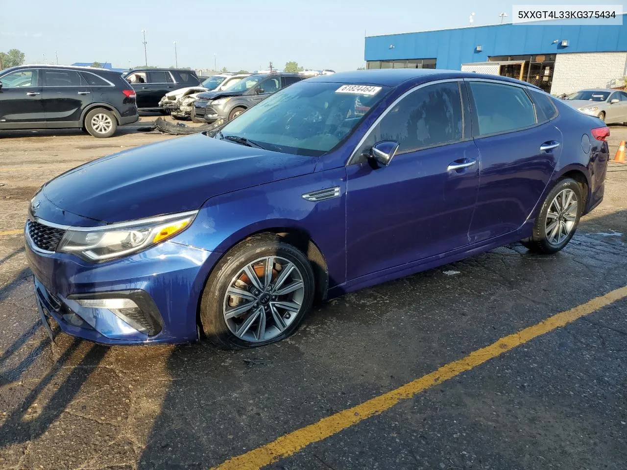 2019 Kia Optima Lx VIN: 5XXGT4L33KG375434 Lot: 61824464