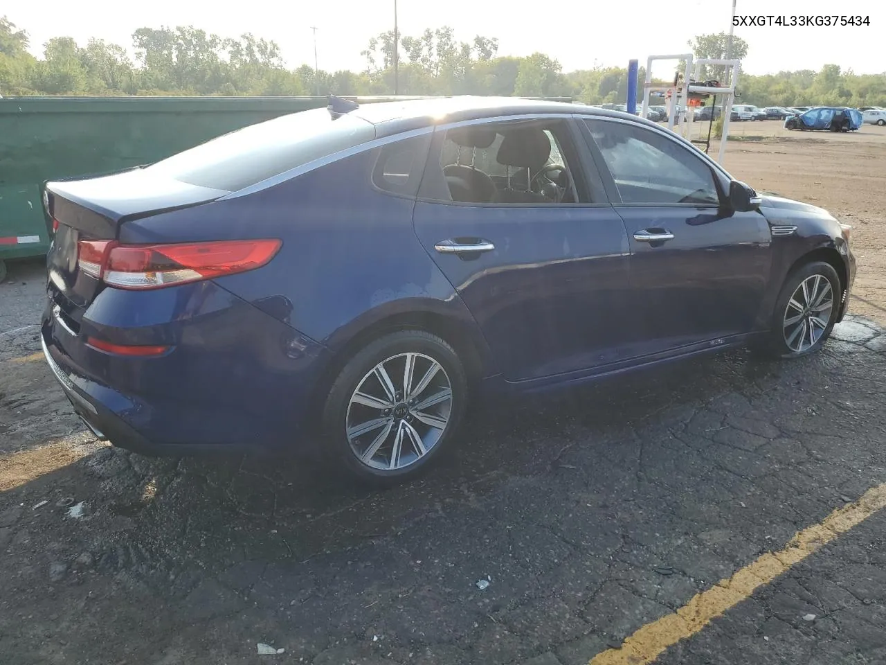 2019 Kia Optima Lx VIN: 5XXGT4L33KG375434 Lot: 61824464