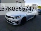 2019 Kia Optima Lx VIN: 5XXGT4L37KG365747 Lot: 62823834