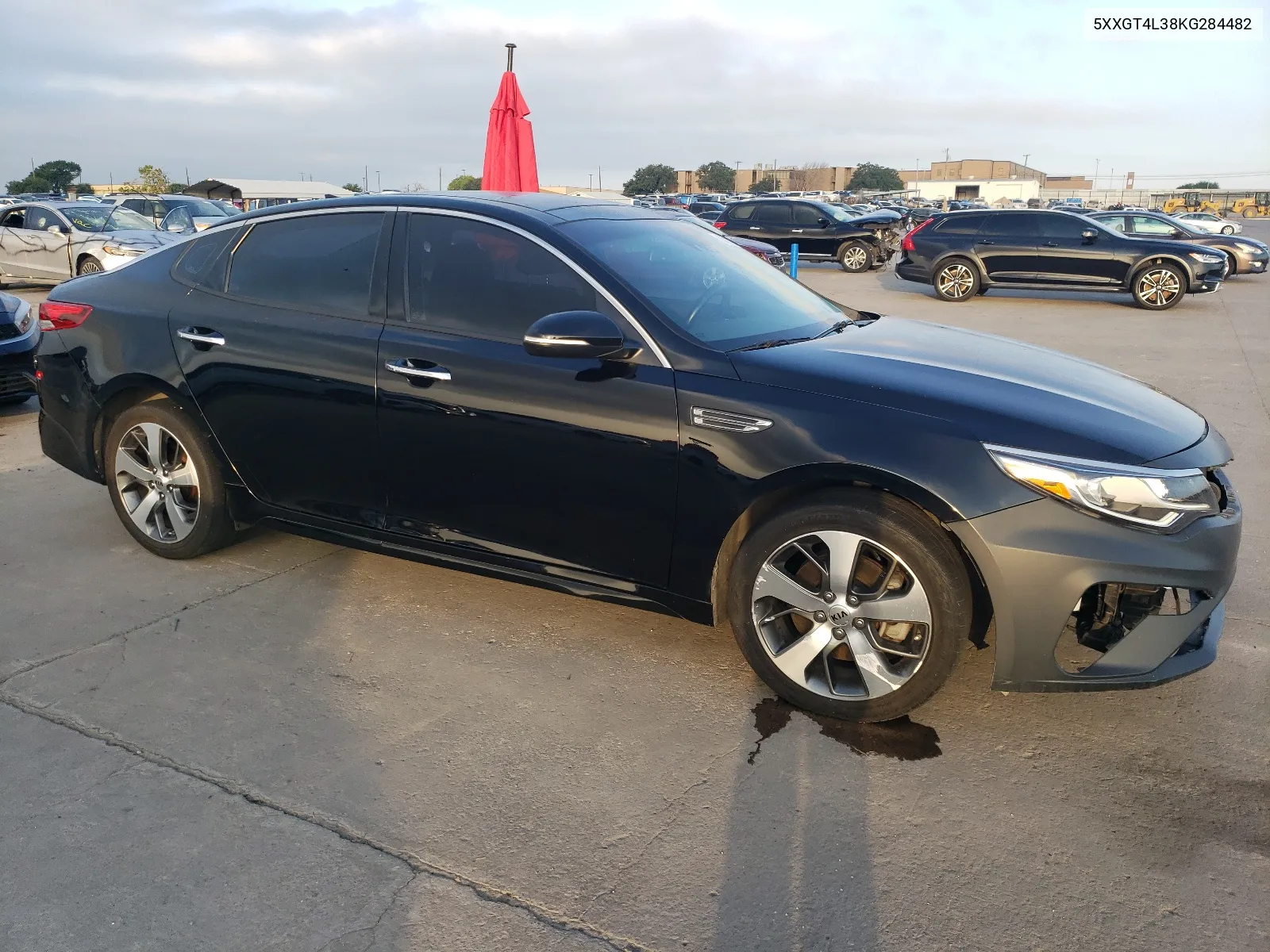 5XXGT4L38KG284482 2019 Kia Optima Lx