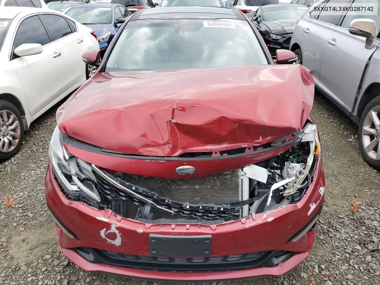 5XXGT4L3XKG287142 2019 Kia Optima Lx