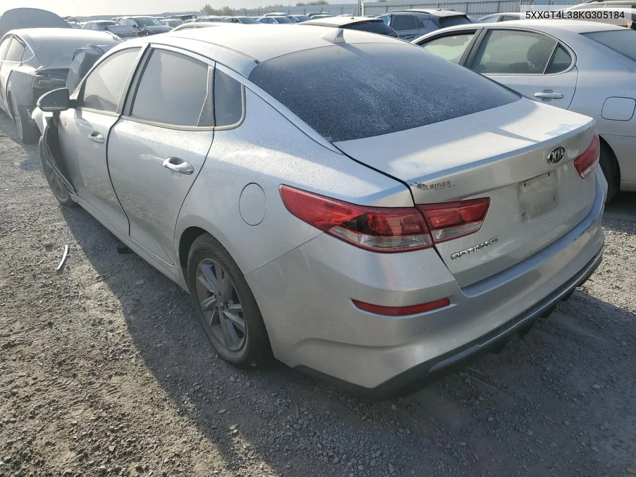 5XXGT4L38KG305184 2019 Kia Optima Lx