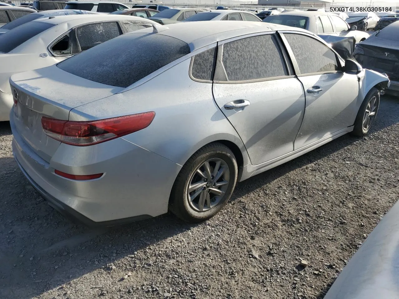 5XXGT4L38KG305184 2019 Kia Optima Lx