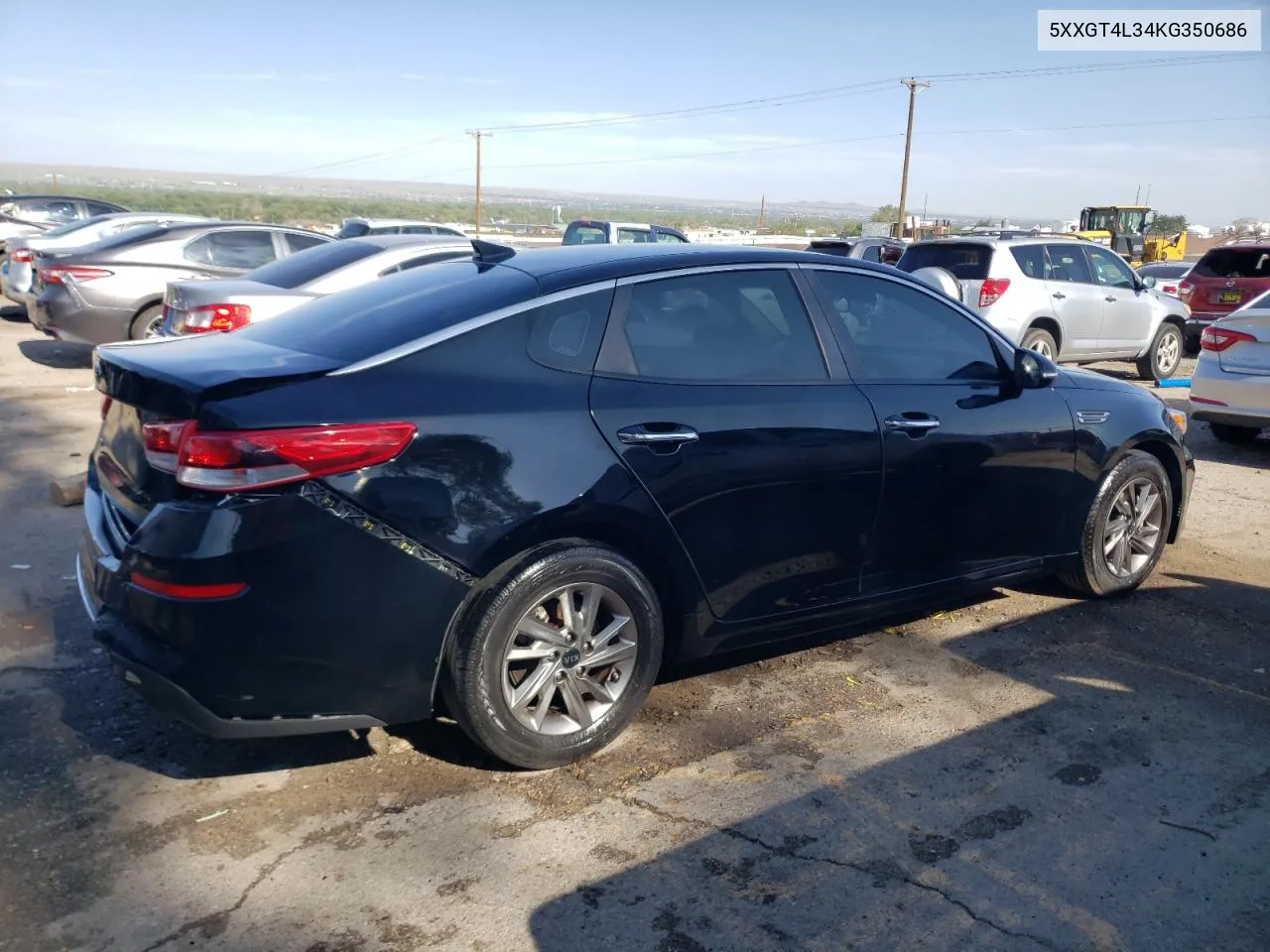 5XXGT4L34KG350686 2019 Kia Optima Lx