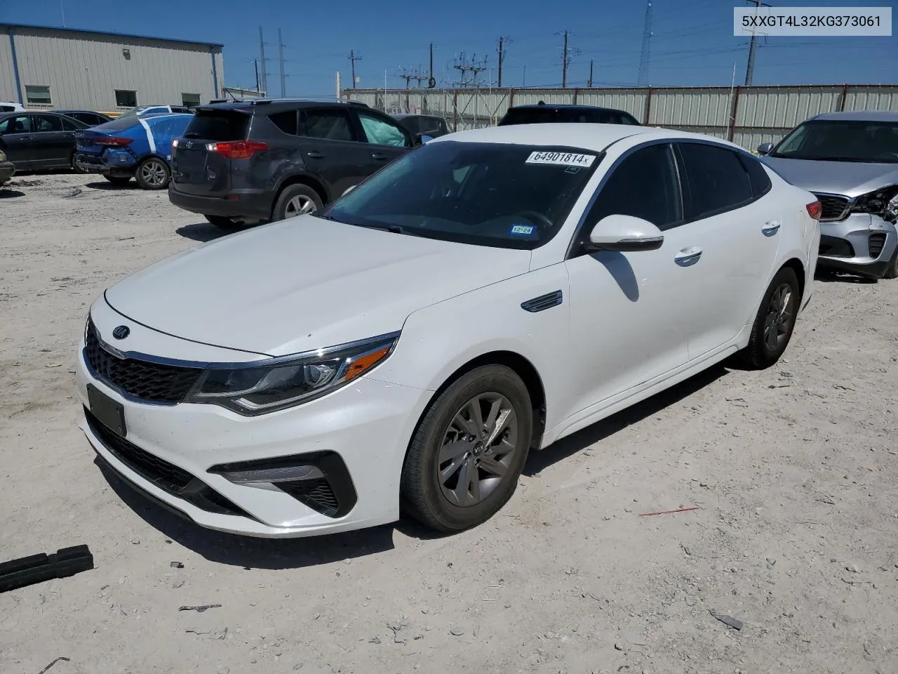 2019 Kia Optima Lx VIN: 5XXGT4L32KG373061 Lot: 64901814