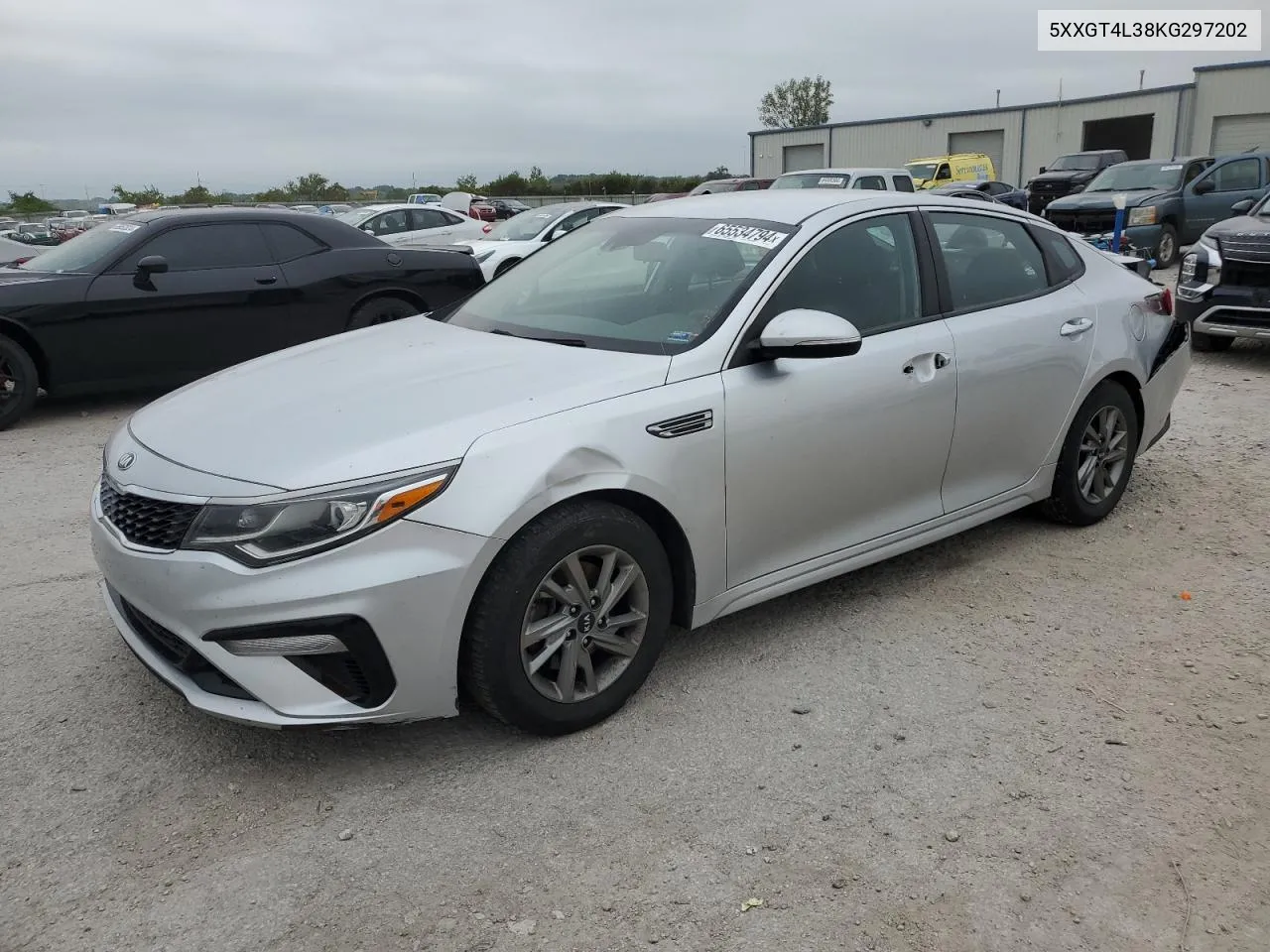 5XXGT4L38KG297202 2019 Kia Optima Lx