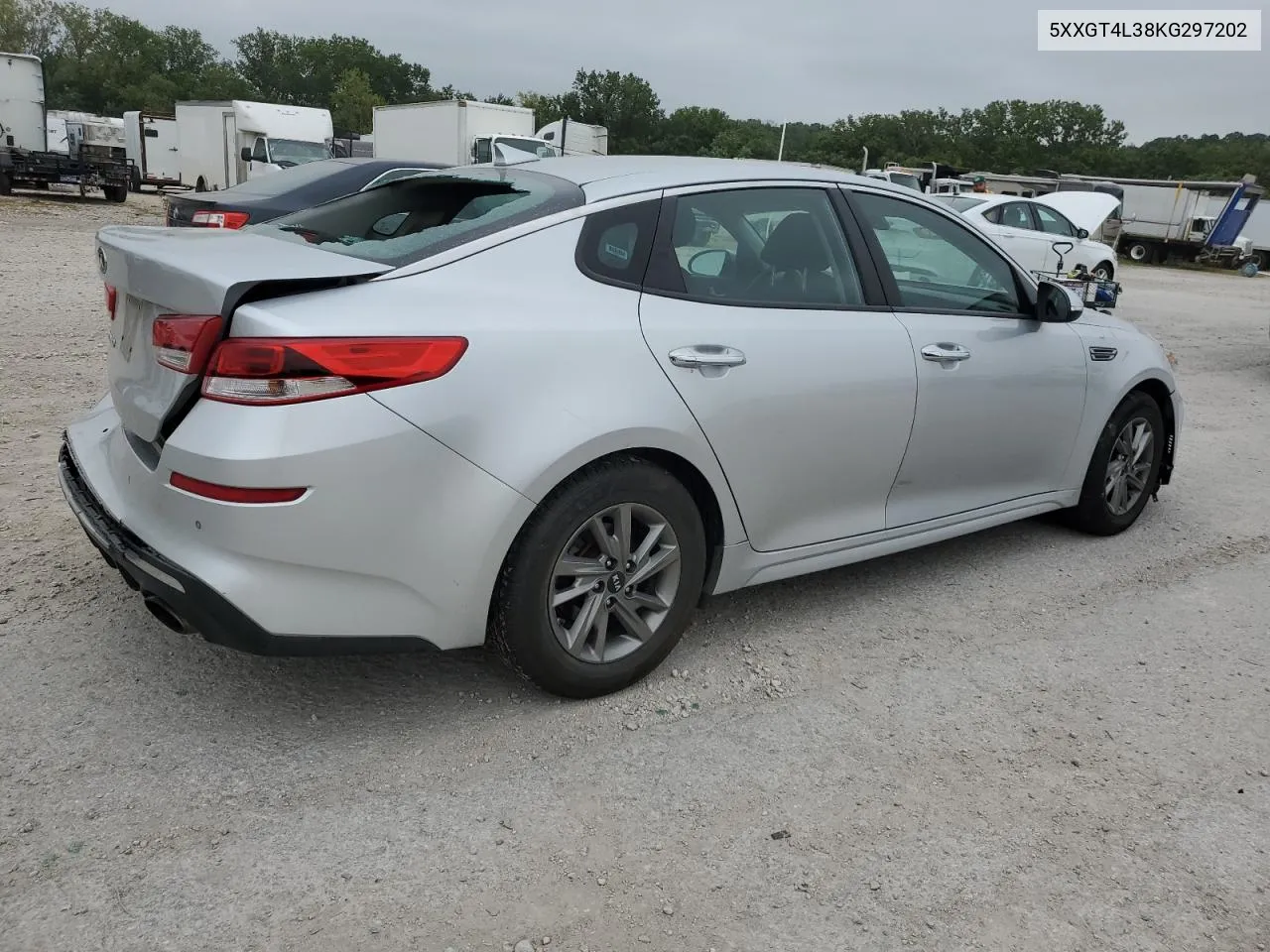 5XXGT4L38KG297202 2019 Kia Optima Lx