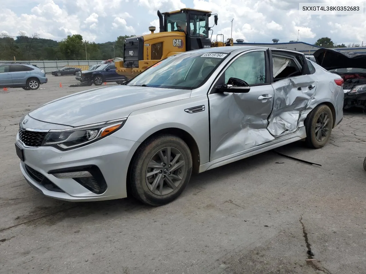 2019 Kia Optima Lx VIN: 5XXGT4L38KG352683 Lot: 65619764