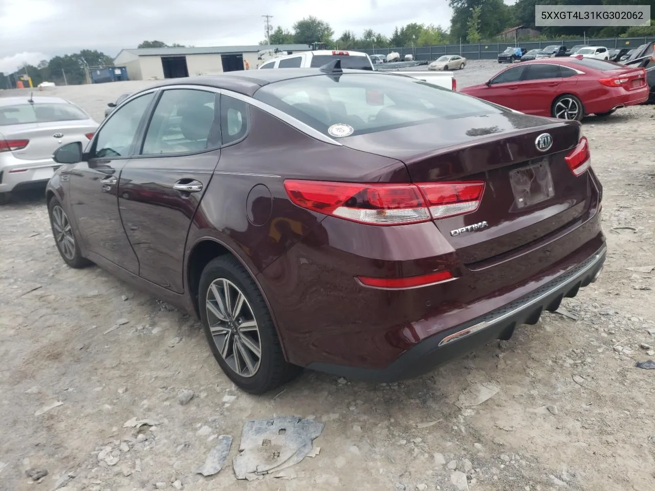 5XXGT4L31KG302062 2019 Kia Optima Lx