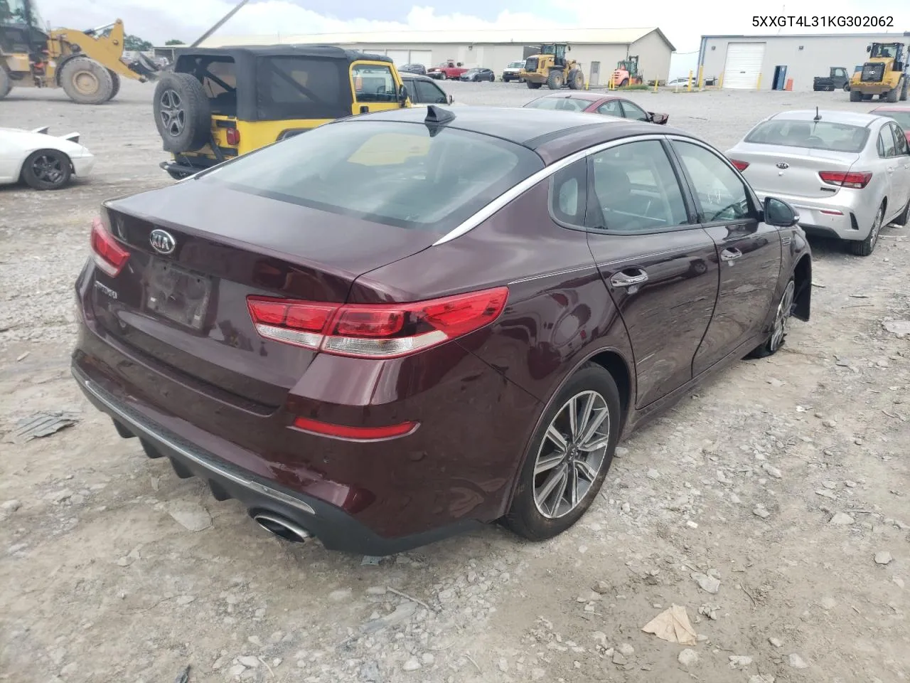 2019 Kia Optima Lx VIN: 5XXGT4L31KG302062 Lot: 65675614