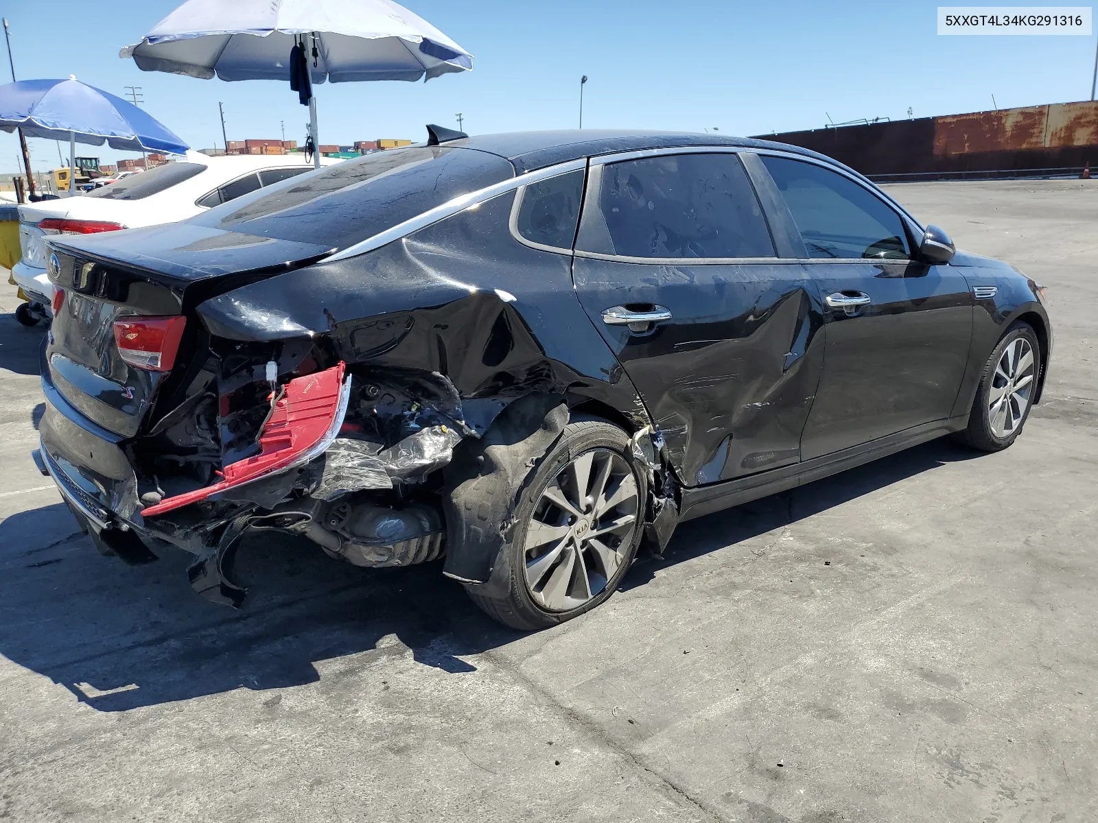 2019 Kia Optima Lx VIN: 5XXGT4L34KG291316 Lot: 65865464