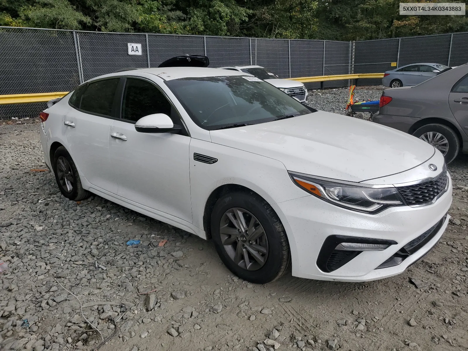 2019 Kia Optima Lx VIN: 5XXGT4L34KG343883 Lot: 66019774