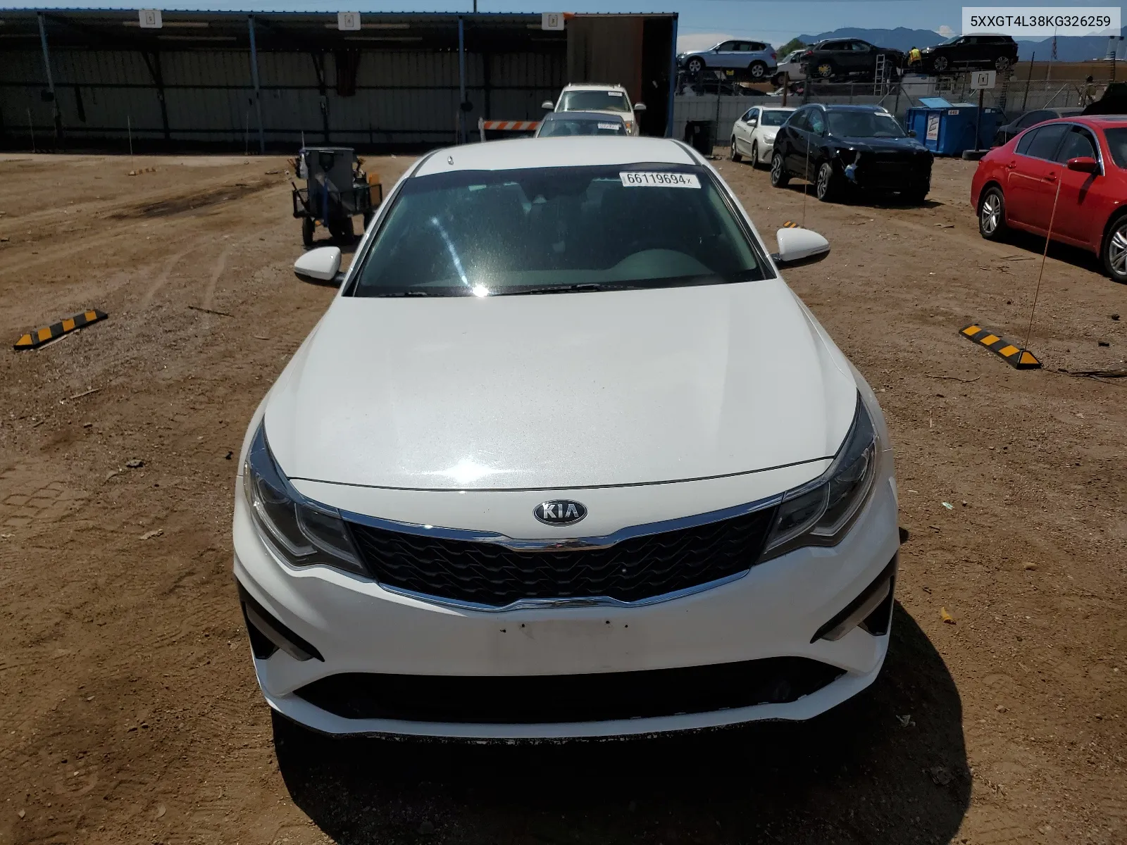 2019 Kia Optima Lx VIN: 5XXGT4L38KG326259 Lot: 66119694