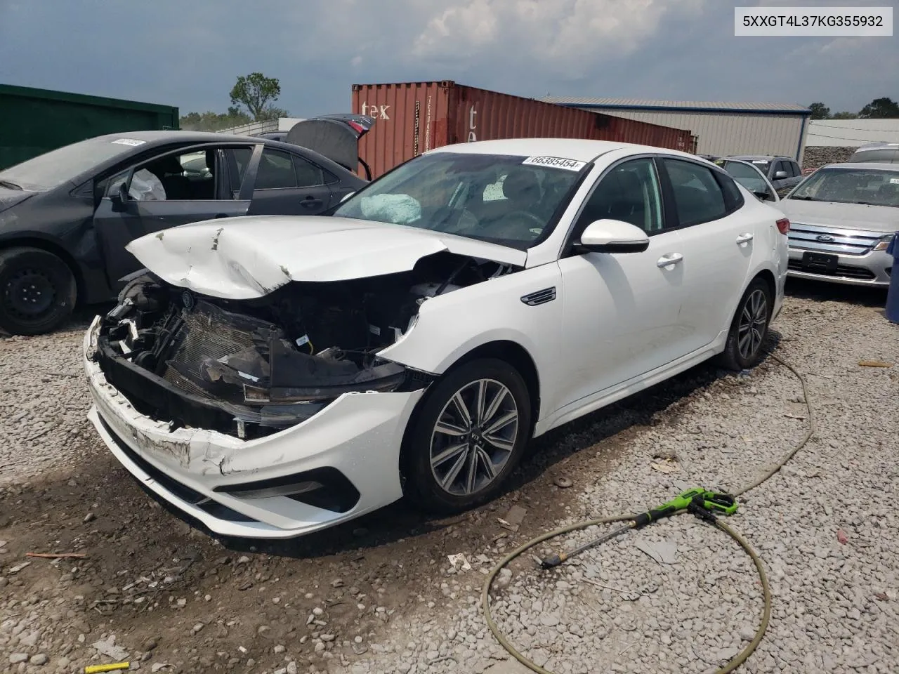 2019 Kia Optima Lx VIN: 5XXGT4L37KG355932 Lot: 66385454