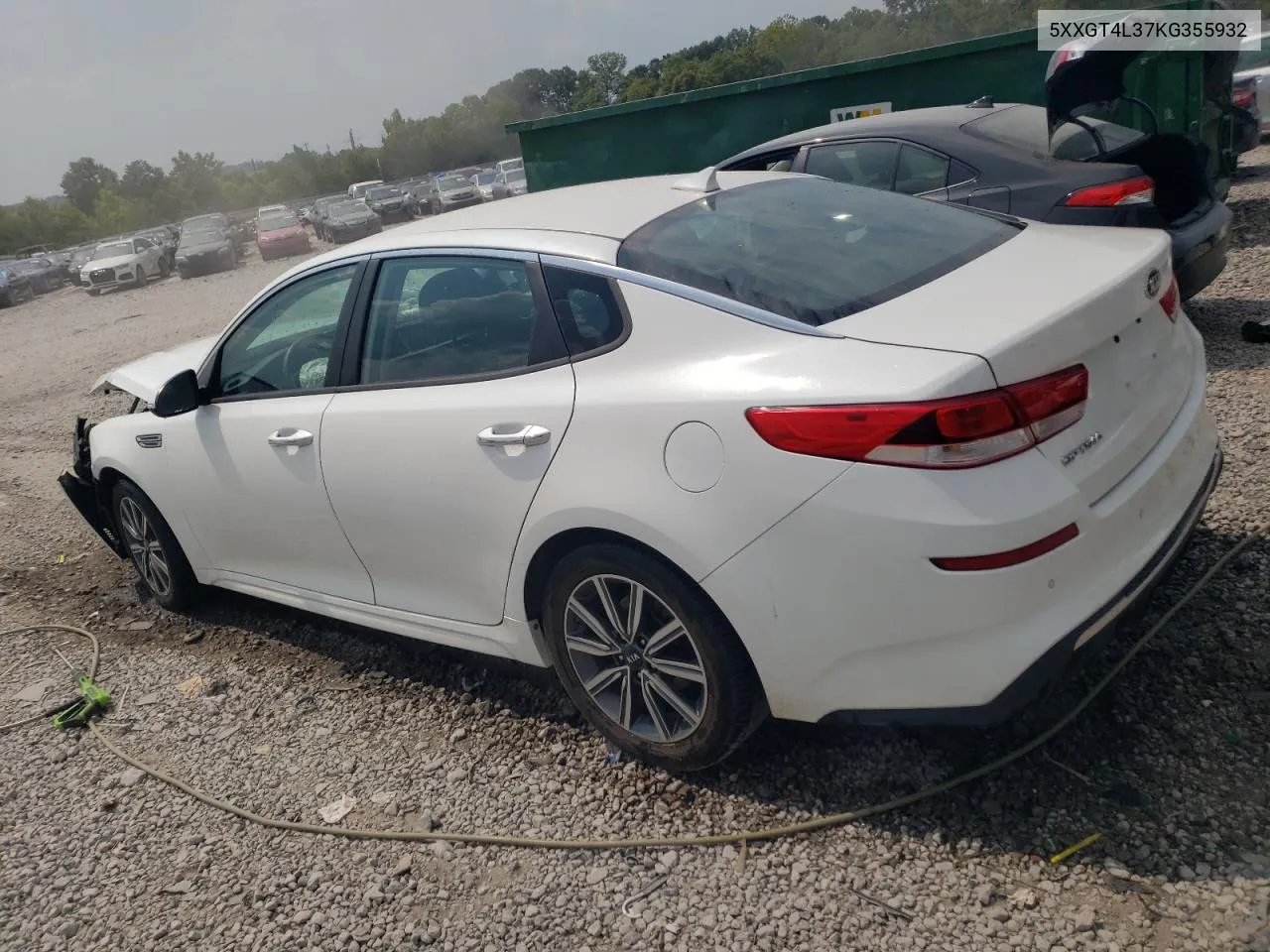 5XXGT4L37KG355932 2019 Kia Optima Lx