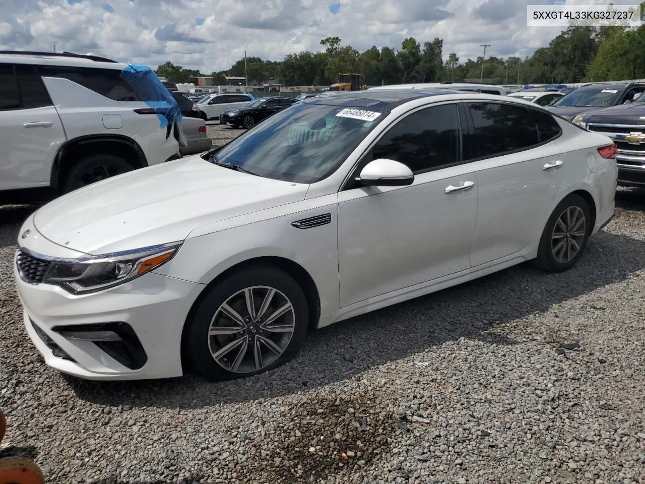 5XXGT4L33KG327237 2019 Kia Optima Lx