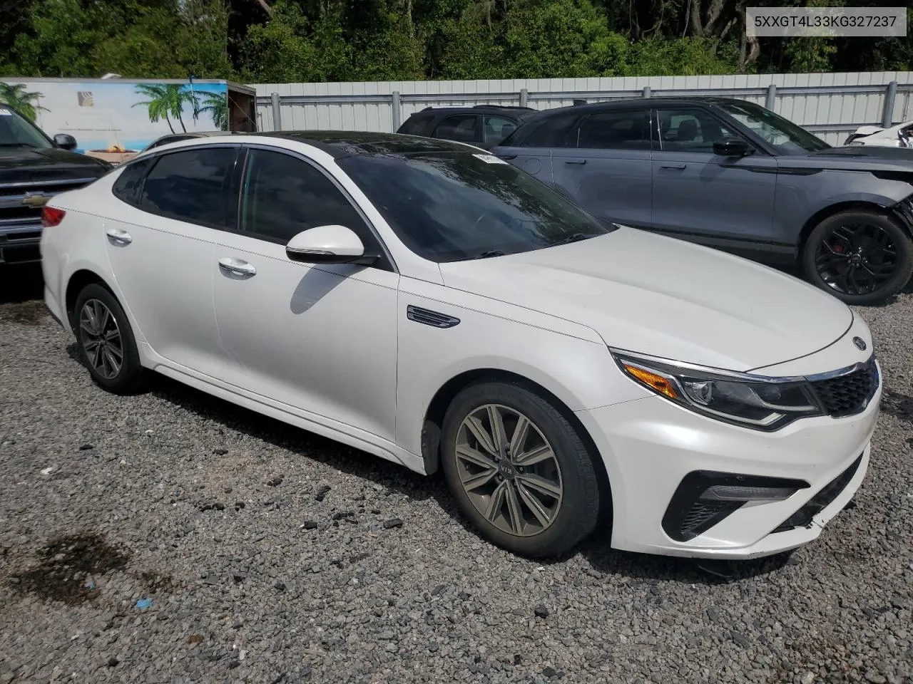 5XXGT4L33KG327237 2019 Kia Optima Lx