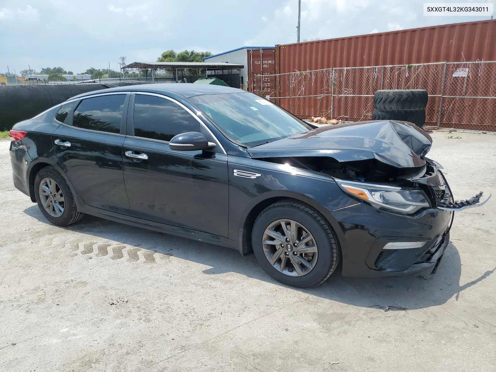 2019 Kia Optima Lx VIN: 5XXGT4L32KG343011 Lot: 66747874