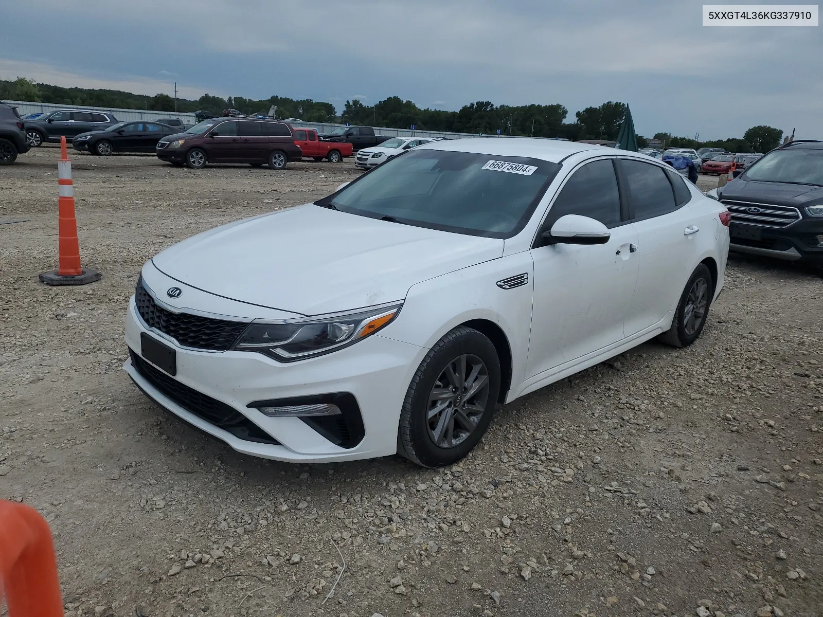 2019 Kia Optima Lx VIN: 5XXGT4L36KG337910 Lot: 66875804