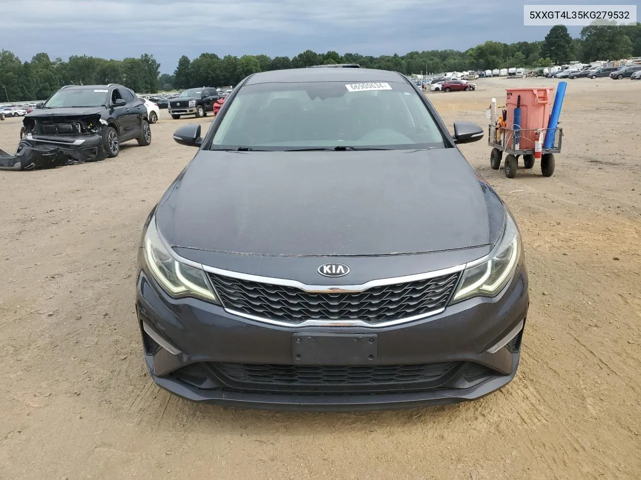 2019 Kia Optima Lx VIN: 5XXGT4L35KG279532 Lot: 66900634