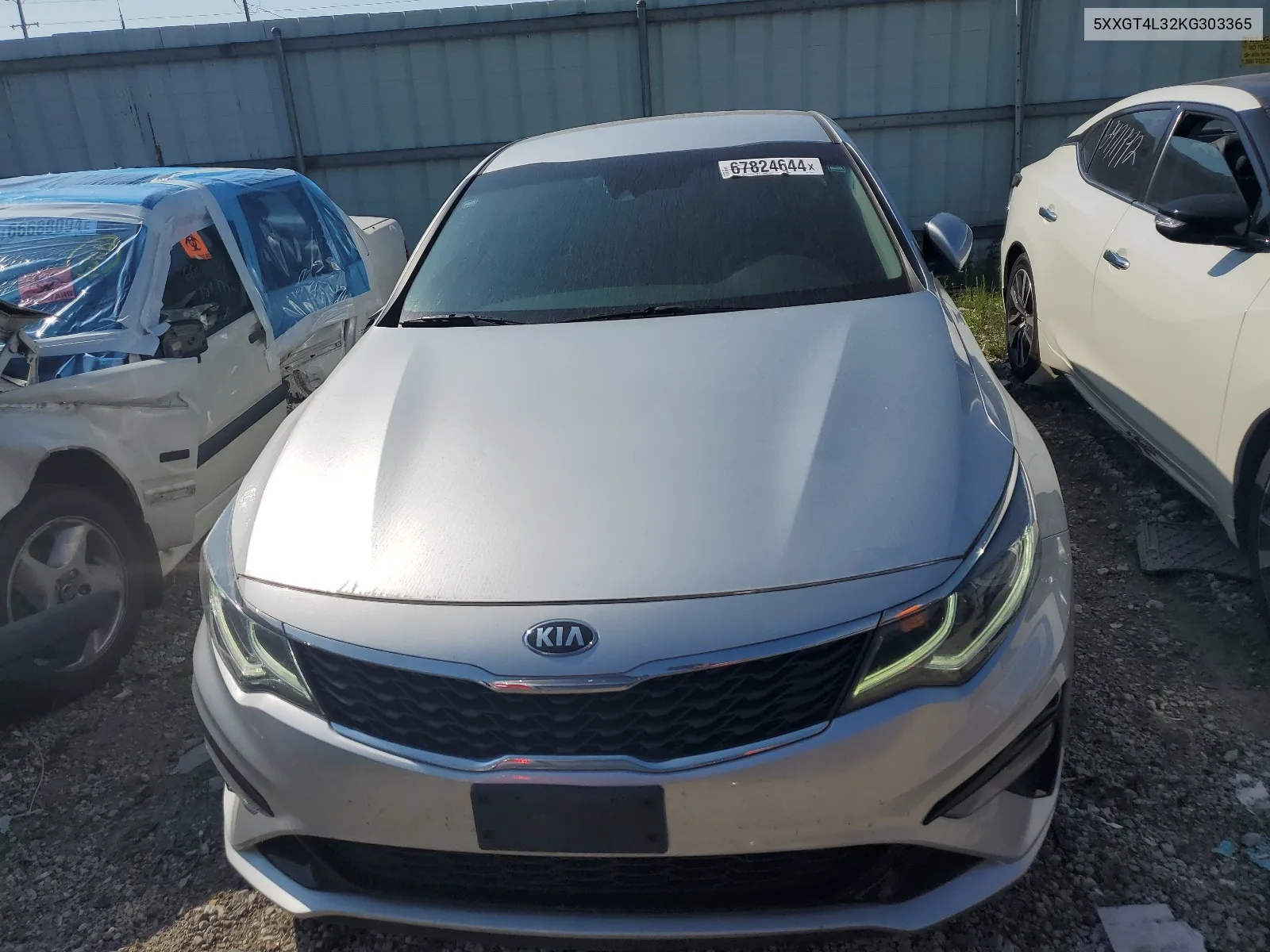 5XXGT4L32KG303365 2019 Kia Optima Lx