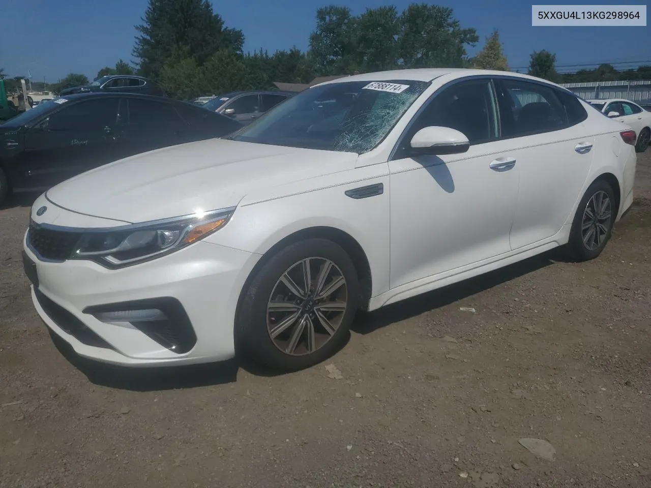 5XXGU4L13KG298964 2019 Kia Optima Ex