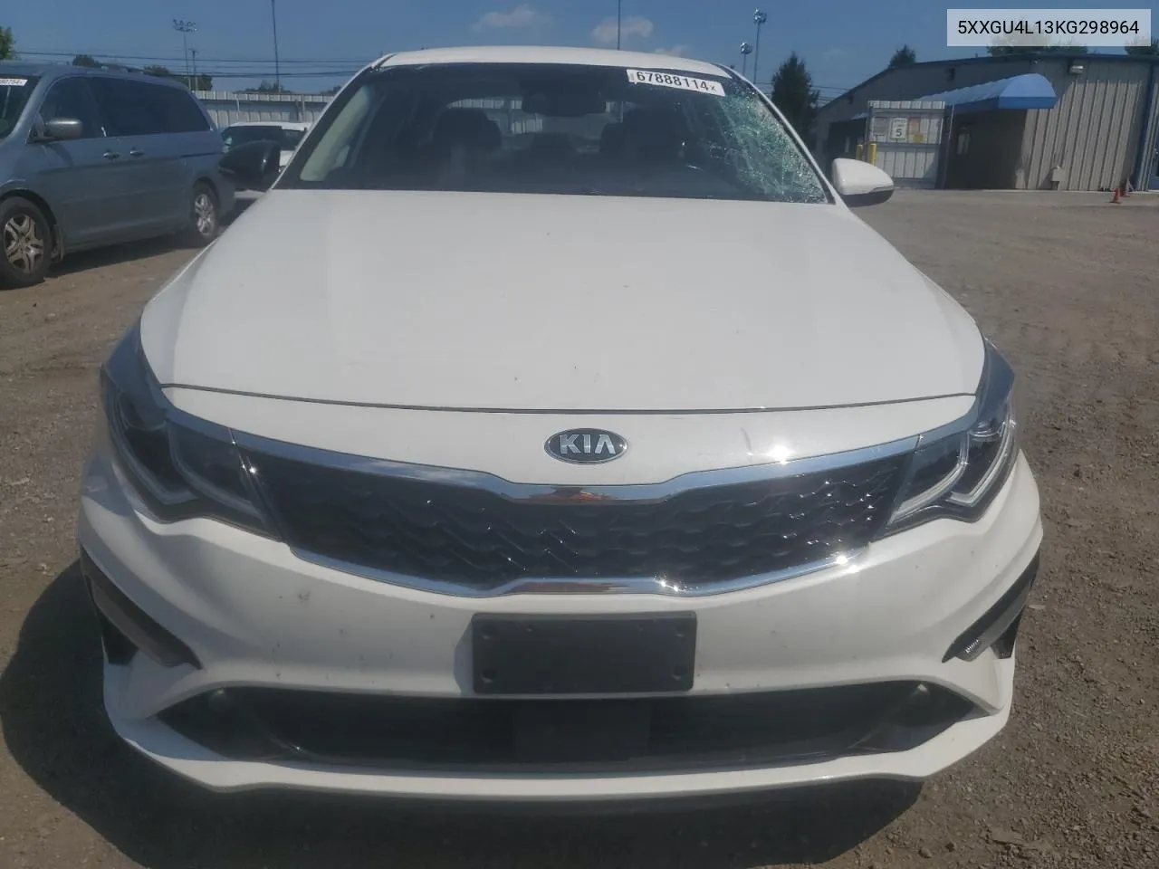 5XXGU4L13KG298964 2019 Kia Optima Ex