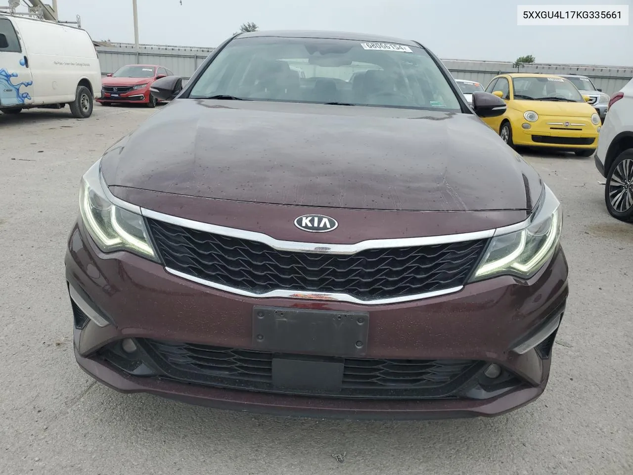 5XXGU4L17KG335661 2019 Kia Optima Ex