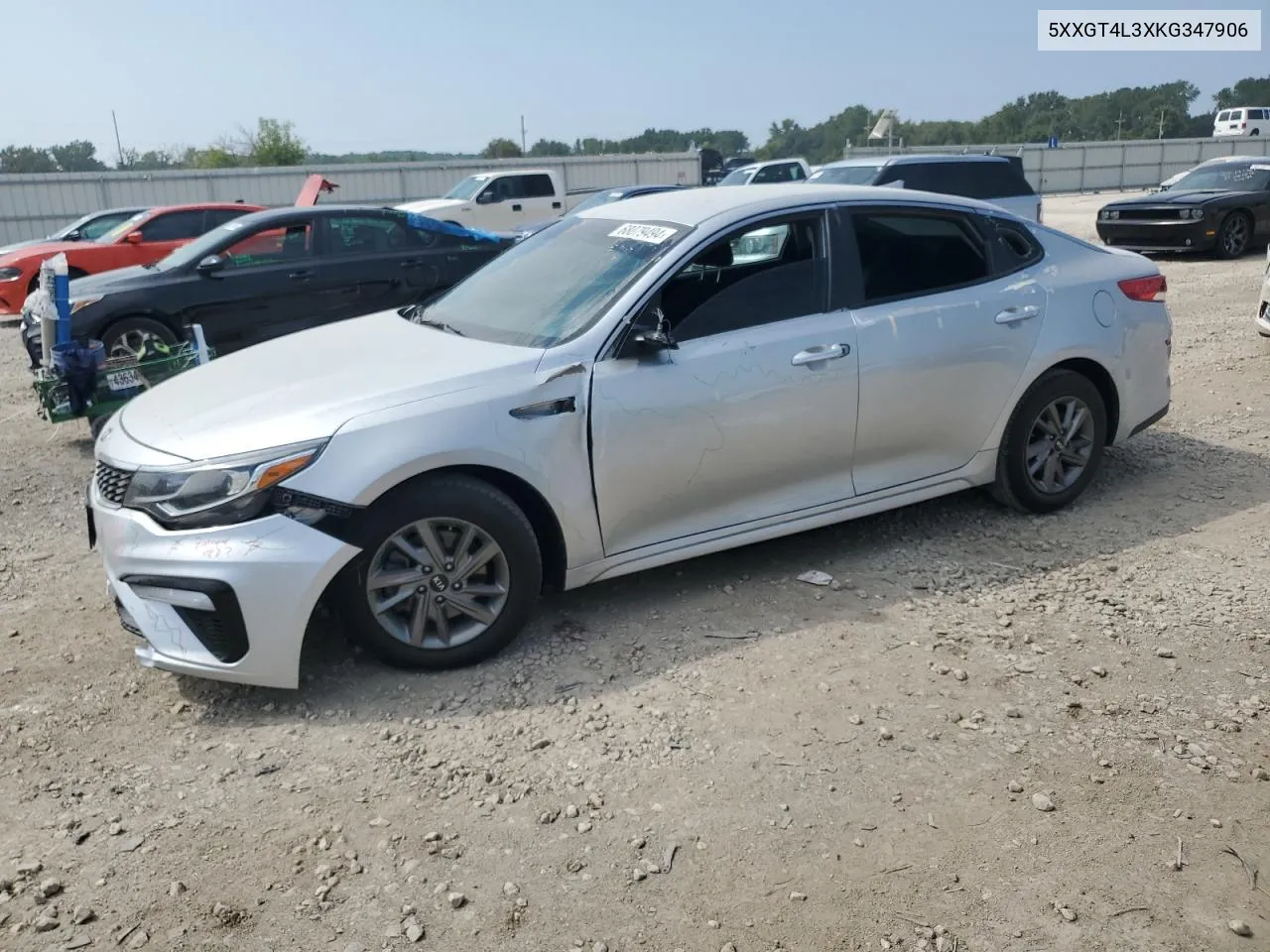 5XXGT4L3XKG347906 2019 Kia Optima Lx