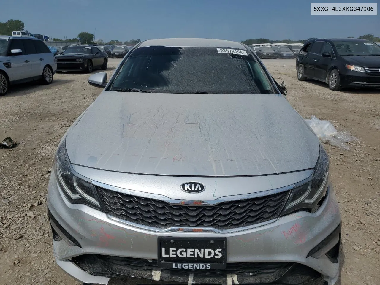 5XXGT4L3XKG347906 2019 Kia Optima Lx