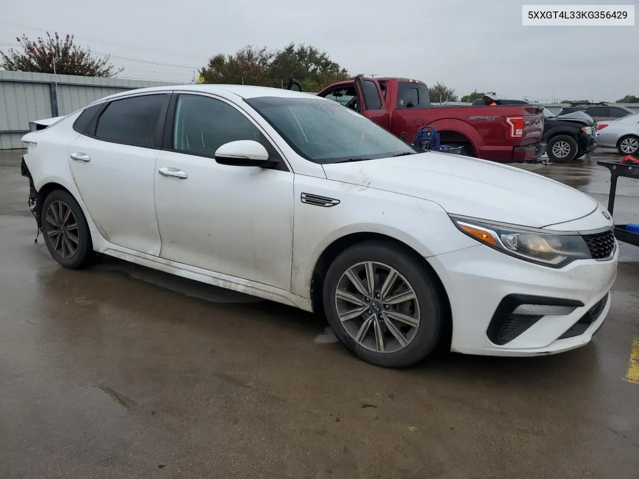 5XXGT4L33KG356429 2019 Kia Optima Lx