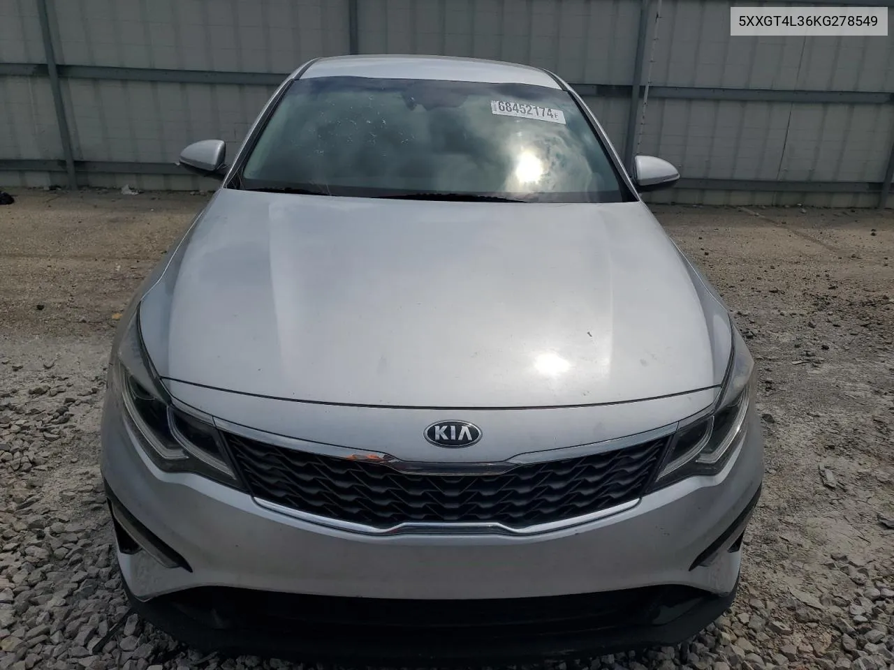 5XXGT4L36KG278549 2019 Kia Optima Lx