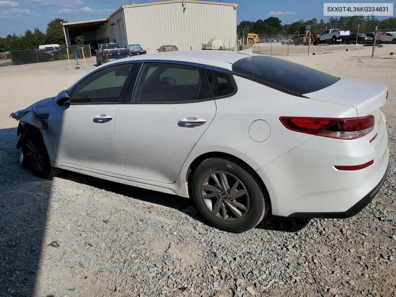 2019 Kia Optima Lx VIN: 5XXGT4L36KG334831 Lot: 68549654