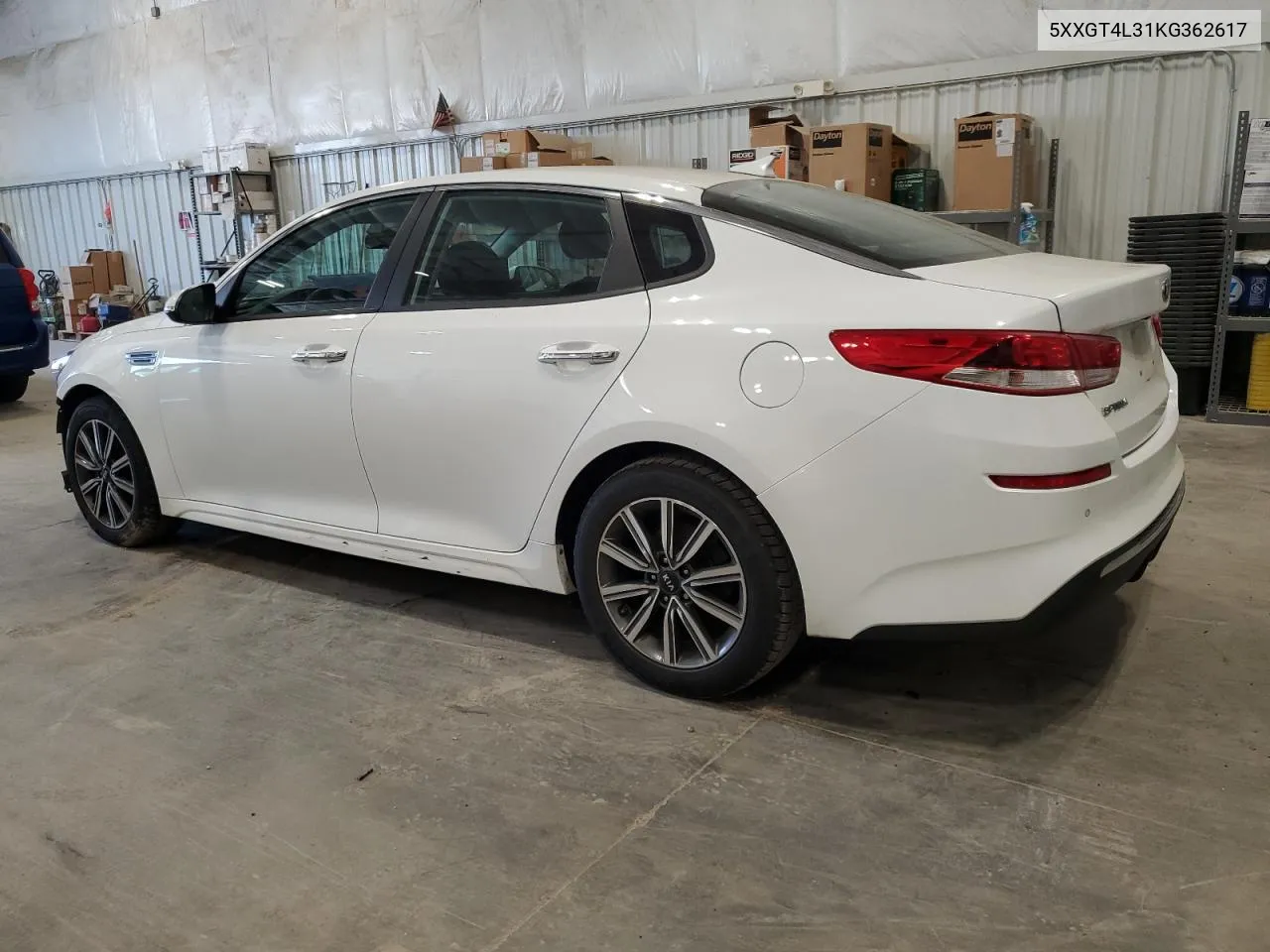 5XXGT4L31KG362617 2019 Kia Optima Lx