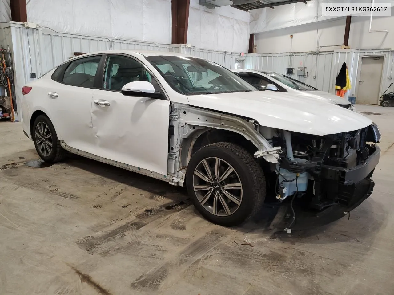 5XXGT4L31KG362617 2019 Kia Optima Lx