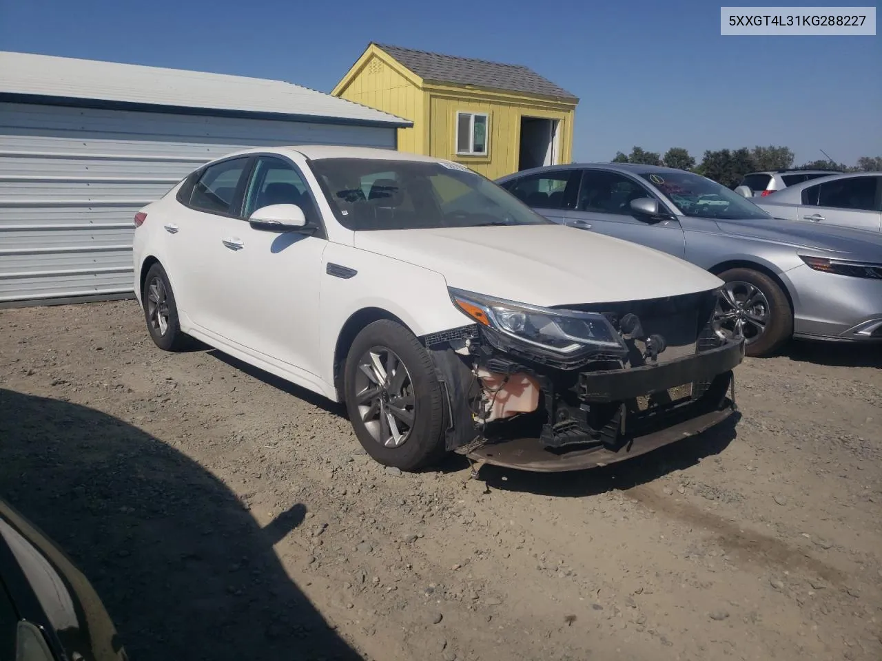 2019 Kia Optima Lx VIN: 5XXGT4L31KG288227 Lot: 68623894