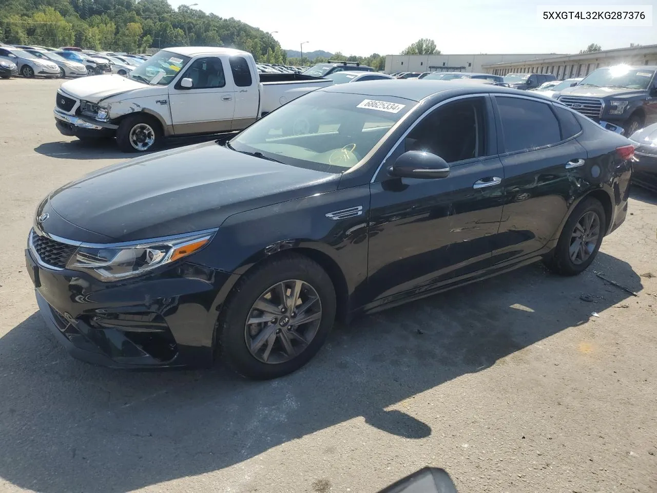 2019 Kia Optima Lx VIN: 5XXGT4L32KG287376 Lot: 68626334